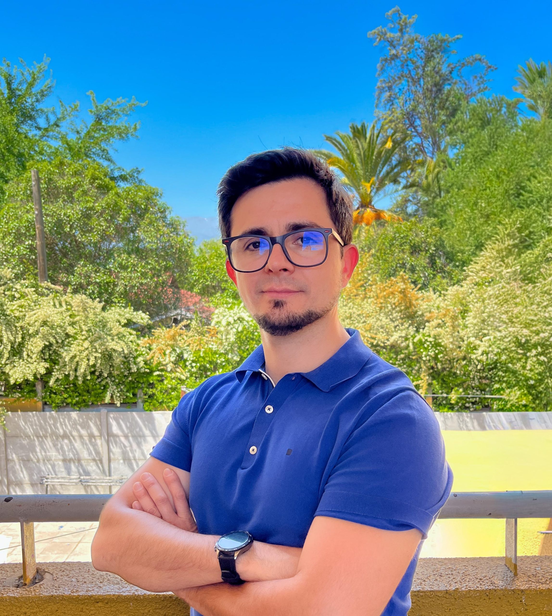 Retrato de Shamir Erico Salvador Sade Torres